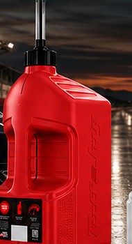 Red Tuff Jug fuel container